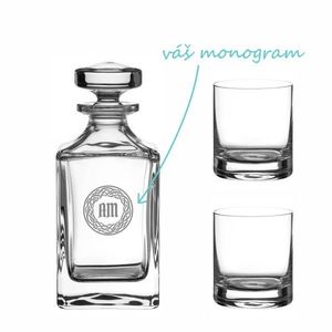 Pískovaný whisky set Ares (1+2) obraz