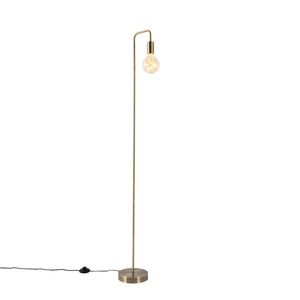 Moderní stojací lampa bronzová - Facil obraz