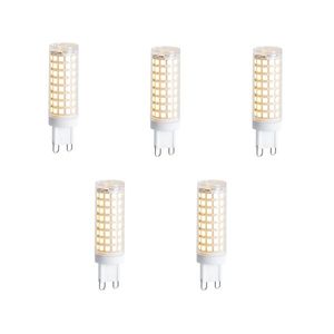 Sada 5 stmívatelných LED žárovek G9 5, 5W 500 lm 2700K obraz