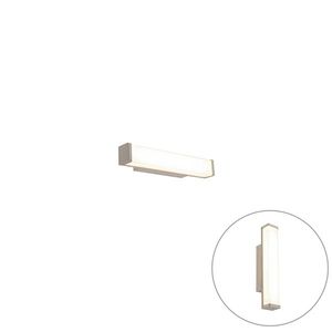 Nástěnné svítidlo do koupelny ocelové 32 cm vč. LED IP44 - Cascada obraz