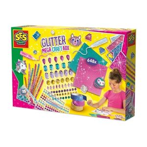 Ses 14139 Mega box - Třpytivé tvoření obraz