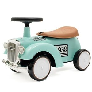 Dětské odrážedlo Baby Mix Retro mátová, 27 x 25 x 58 cm obraz