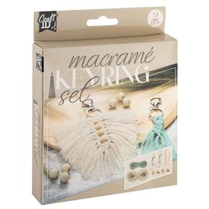 RMS Kreativní sada Macrame 2x přívěsek na klíče obraz