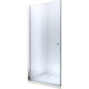 MEXEN Pretoria sprchové dveře křídlové 60, transparent, chrom se stěnovým profilem 852-060-000-01-00 obraz