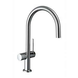 HANSGROHE M54 Dřezová baterie Talis 220, s uzavíracím ventilem pro spotřebič, chrom 72805000 obraz