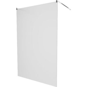MEXEN/S KIOTO samostatně stojící sprchová zástěna 120 x 200, matné sklo 8 mm, chrom 800-120-002-01-30 obraz