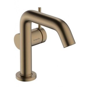 HANSGROHE Tecturis S Umyvadlová baterie, CoolStart, EcoSmart, kartáčovaný bronz 73321140 obraz