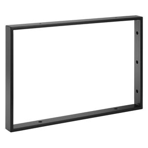 SAPHO Podpěrná konzole 490x330x40, lakovaná ocel, černá mat, 1 ks 30370 obraz