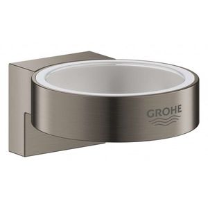 GROHE Selection Držák skleničky/mýdelníku, kartáčovaný Hard Graphite 41027AL0 obraz