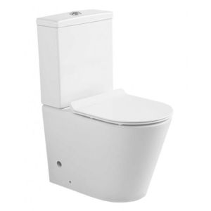 HOPA Kombi WC RUBIKON TORNADO se sedátkem Soft-close, zadní odpad OLKZTT1007 obraz