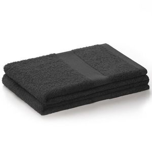 Ručník DecoKing BAMBY černý, velikost 50x100 obraz
