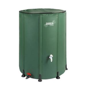 Garden Line Skládací nádoba na dešťovou vodu RAINDROP 750 l zelená obraz