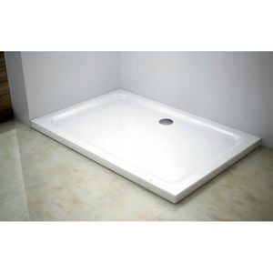 Sprchová vanička obdélníková MEXEN SLIM 100x90 cm + sifon obraz