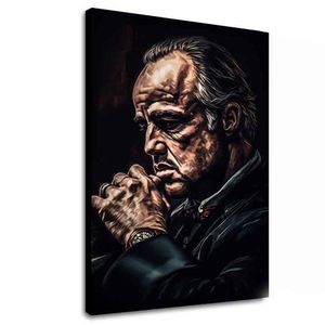 Obraz Kmotr: moc a respekt | italské plátno 100x150 cm obraz