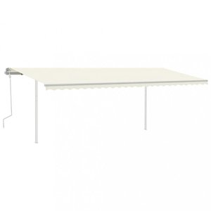Ručně zatahovací markýza se sloupky 300x250 cm Dekorhome obraz