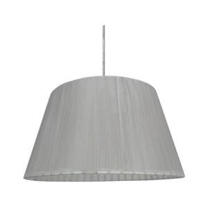 Lustr na lanku 1xE27/60W/230V šedá obraz
