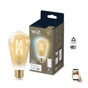 WiZ LED Stmívatelná žárovka VINTAGE ST64 E27/7W/230V 2000-5000K CRI 90 Wi-Fi - WiZ obraz