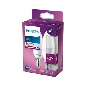 Philips SADA 2x LED Žárovka Philips B35 E14/5W/230V 4000K obraz