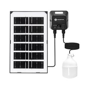 B.V. - LED Solární lustr se senzorem LED/35W/12V 3000 mAh 6500K pr. 10 cm obraz