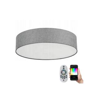 Eglo Eglo 33772 - LED RGBW Stmívatelné stropní svítidlo ROMAO-C LED/33W/230V šedá+ DO obraz