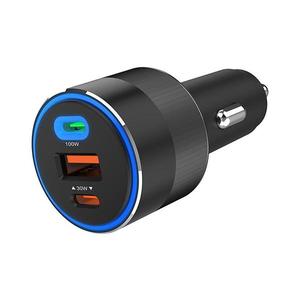 Winner Group Winner Group - Nabíječka do auta 2xUSB-C + 1xUSB-A Power Delivery 130W černá obraz