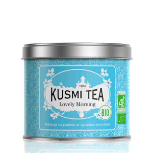 Kusmi Tea Sypaný bylinný čaj Lovely Morning Bio, kovová dóza 100 g 21684A1070 obraz