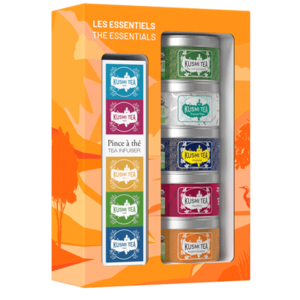 Kusmi Tea Dárkový set Essential teas s čajovým sítkem 21175A1150 obraz