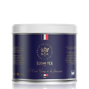 Kusmi Tea Sypaný černý čaj Earl Grey l'Elysée Bio, kovová dóza 100 g 21298A1070 obraz