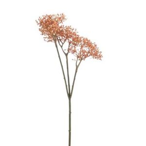 Oranžová dekorační květina - 10*30 cm 77642 obraz