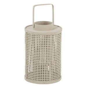 Béžová bambusová lucerna Bamboo Grid - Ø 23*35 cm 92261 obraz