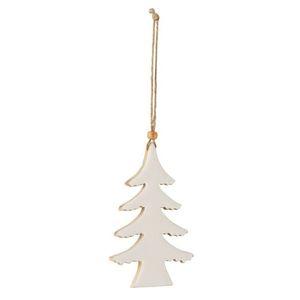 Závěsná dřevěná dekorace stromek - 8*1, 5*14cm 15901 obraz