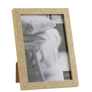 Zlatý dekorativní fotorámeček s flitry Glitter gold - 15*2*20 cm / 13*18cm 8121 obraz
