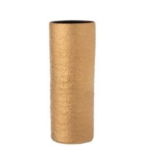 Zlatá keramická váza Gatsby L - Ø 15*40 cm 7161 obraz