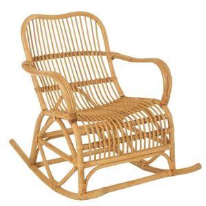 Přírodní ratanové houpací křeslo Ello Rattan - 68*103*87 cm 31053 obraz