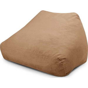 Hnědý manšestrový sedací vak Sofa Snug – SLOWDOWN obraz