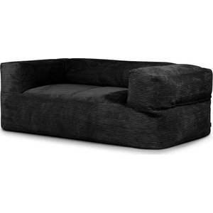 Černý manšestrový sedací vak Sofa MooG – SLOWDOWN obraz