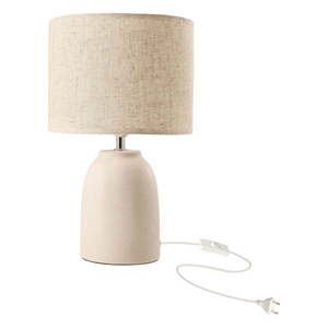 Stolní lampa s textilním stínidlem (výška 39 cm) Tafla – Candellux Lighting obraz