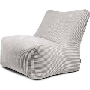 Světle šedý manšestrový sedací vak Seat 100 Lounge – SLOWDOWN obraz