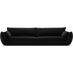 Černá sametová pohovka 248 cm Vanda – Mazzini Sofas obraz