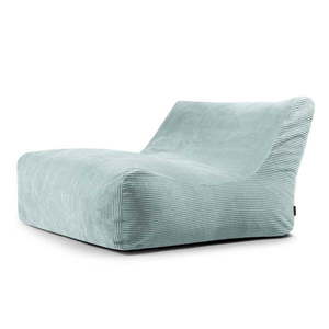 Manšestrový sedací vak v mentolové barvě Sofa Lounge – SLOWDOWN obraz