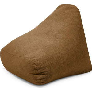 Hnědý dětský sedací vak z textilie bouclé Snug 80 – SLOWDOWN obraz