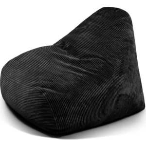 Černý manšestrový sedací vak Snug 100 – SLOWDOWN obraz