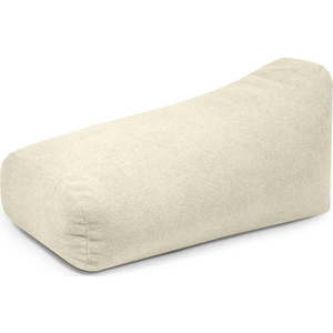 Krémový sedací vak z textilie bouclé Snug 130 – SLOWDOWN obraz