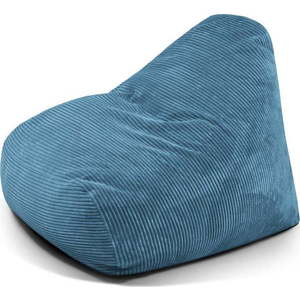 Modrý manšestrový sedací vak Snug 100 – SLOWDOWN obraz