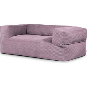 Fialový manšestrový sedací vak Sofa MooG – SLOWDOWN obraz
