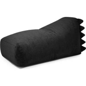 Černý manšestrový dětský sedací vak Snug 130 Dragon – SLOWDOWN obraz