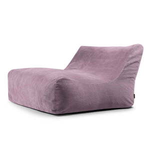 Fialový manšestrový sedací vak Sofa Lounge – SLOWDOWN obraz