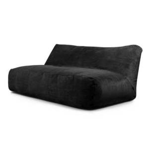 Černý manšestrový sedací vak Sofa Tube 190 – SLOWDOWN obraz