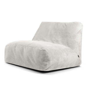 Krémový manšestrový sedací vak Sofa Tube – SLOWDOWN obraz