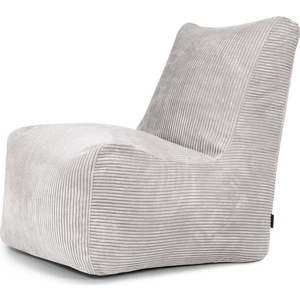 Světle šedý manšestrový sedací vak Seat Lounge – SLOWDOWN obraz